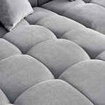 Load image into Gallery viewer, Aluxo Leonard Left-Hand Corner Grey Boucle
