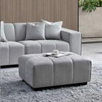 Load image into Gallery viewer, Aluxo Leonard Left-Hand Corner Grey Boucle
