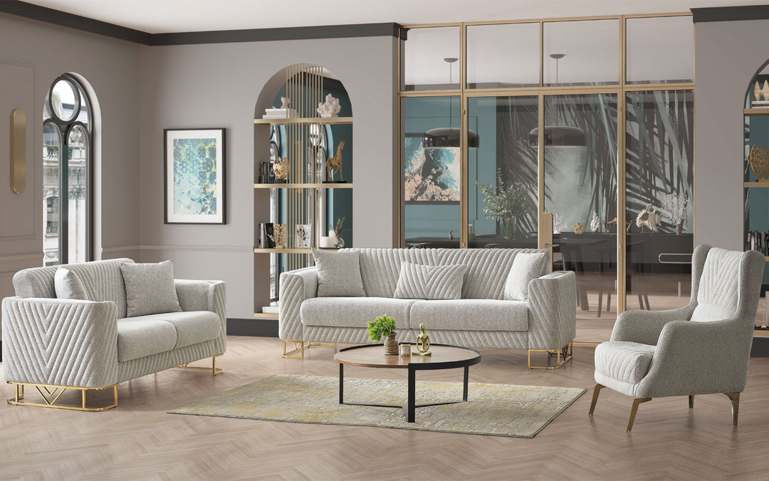Elegance White Sofa Set (Starting from £534 to £1380)