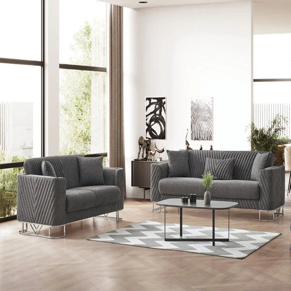 Elegance Dark Gray Sofa Set (Starting from £534 to £1380)