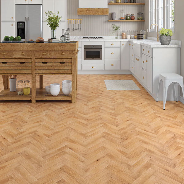 Haldon Engineered Herringbone Oak Flooring
