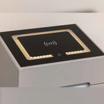Load image into Gallery viewer, Goncha LED Wireless Charging Bedside Table
