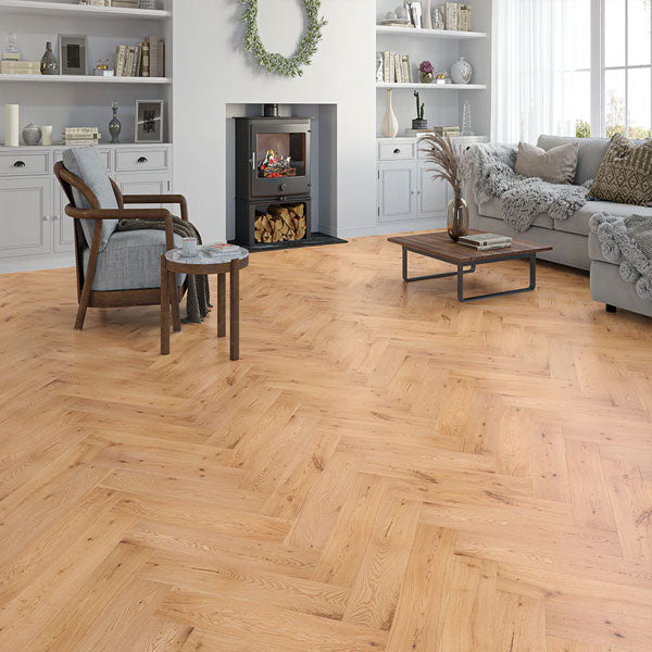 Hatfield Engineered Herringbone Oak Flooring