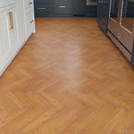 Load image into Gallery viewer, Burnham Engineered Herringbone Oak Flooring
