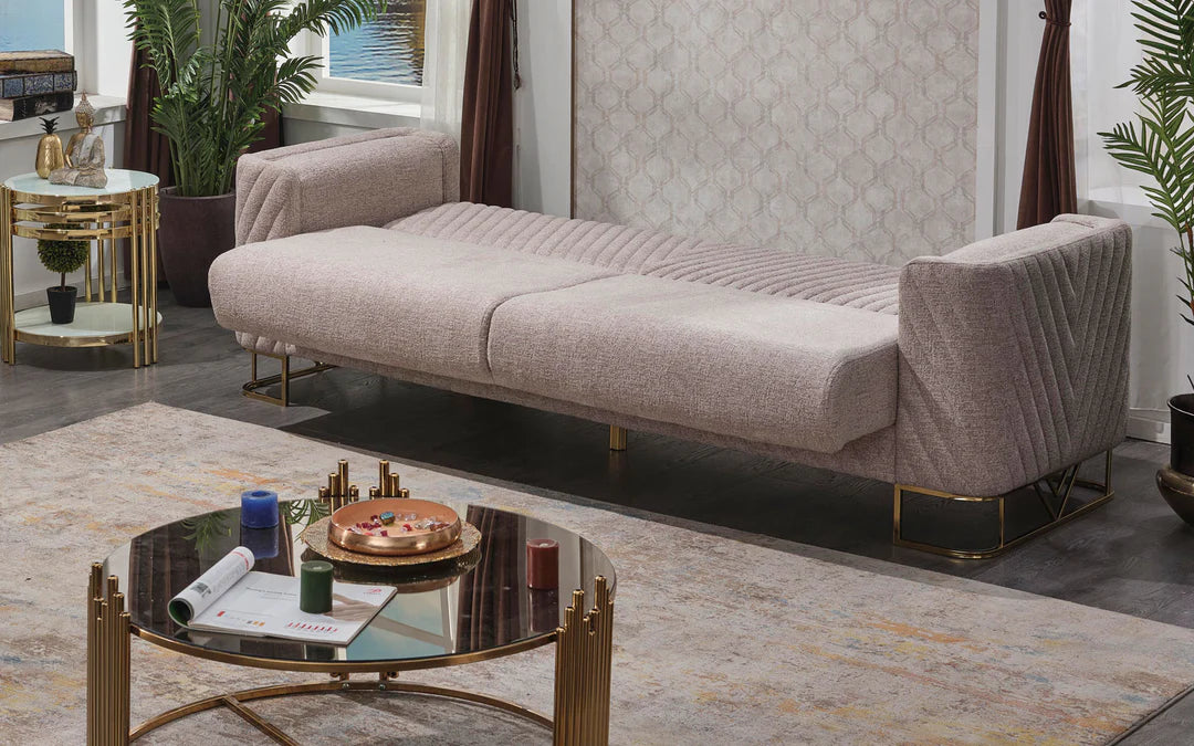 Elegance Pale Silver Sofa Set (Starting from £534 to £1380)