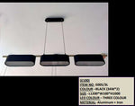 Load image into Gallery viewer, Black Chandlier LED- 5005/3L
