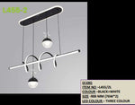 Load image into Gallery viewer, Black and White Pendant Light- L455/2L
