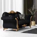 Load image into Gallery viewer, Dynasty Black Sofa Set (Starting from £600 to £1800)
