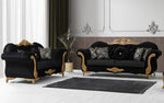 Load image into Gallery viewer, Dynasty Black Sofa Set (Starting from £600 to £1800)
