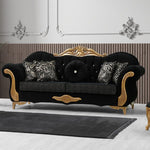 Load image into Gallery viewer, Dynasty Black Sofa Set (Starting from £600 to £1800)
