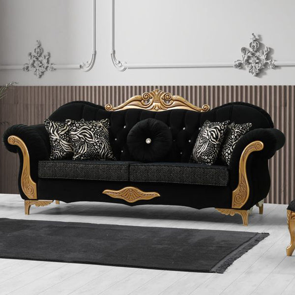 Dynasty Black Sofa Set (Starting from £600 to £1800)