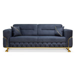 Load image into Gallery viewer, Parma Black Sofa Set (Starting from £380 to £1520)
