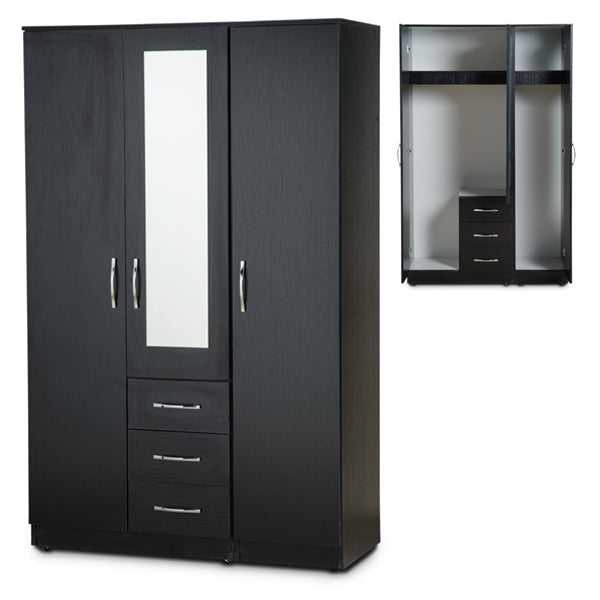 3 Door Combi Triple Wardrobe