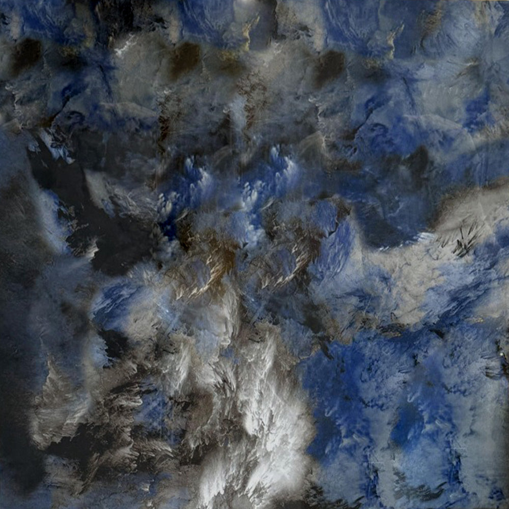 Blue Swirl - 120x60 High Gloss Porcelain Tile