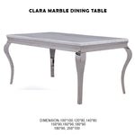 Load image into Gallery viewer, Clara Marble Dining Table
