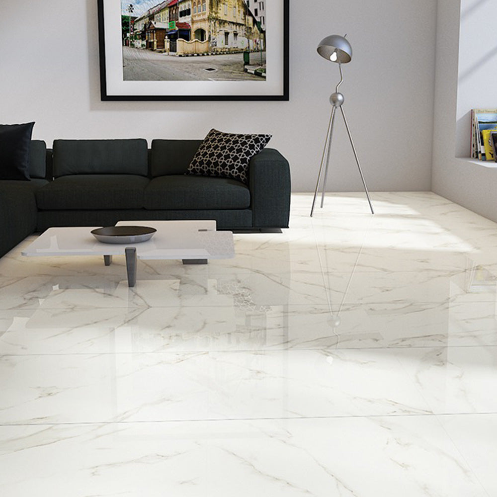 Calacatta Oro – 120 x 60 High Gloss Porcelain Tile