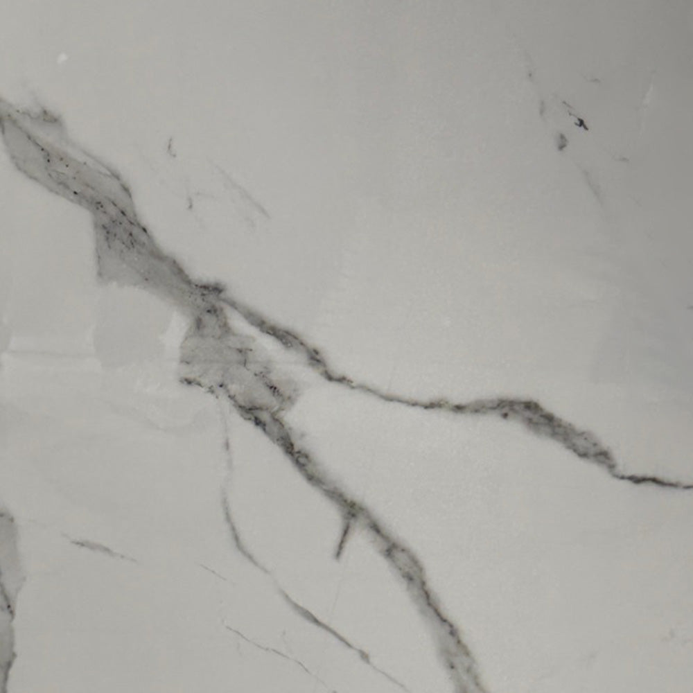 Calcatta White marble - 120x60 High Gloss Porcelain Tile
