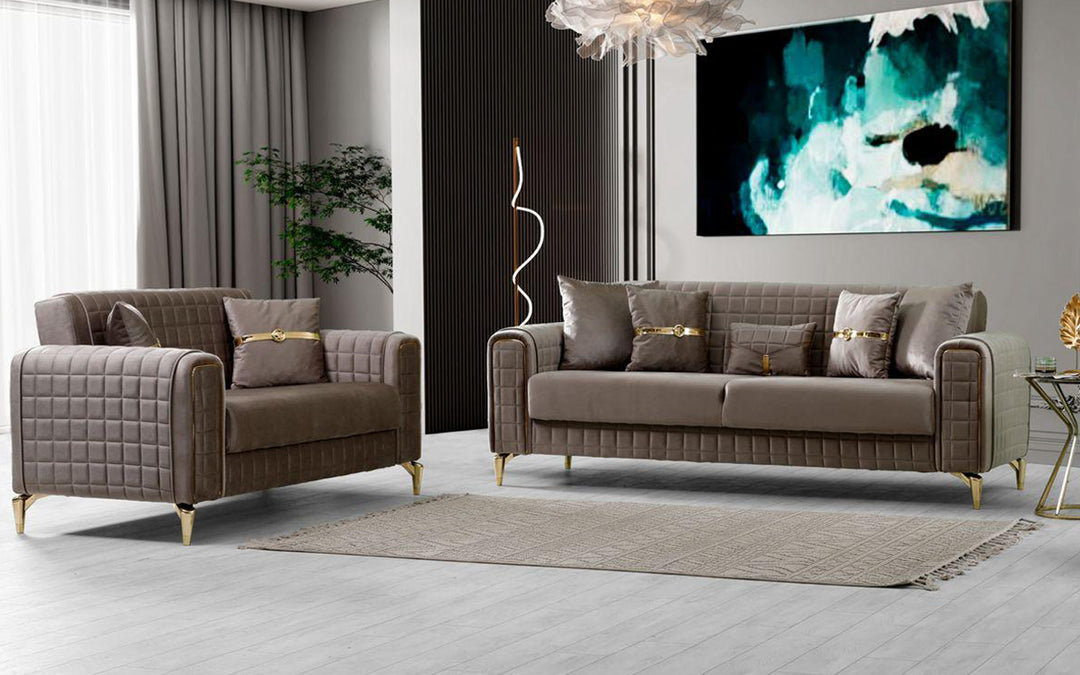 Atlas Chestnut Sofa Set (Starting from £380 to £1520)