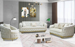 Load image into Gallery viewer, Almira Chesterfield Turkish White Sofa Set (Starting from £380 to £1520)
