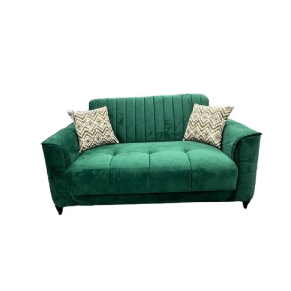 Luxurious Comfort Green Sofa – Elegant and Durable Design