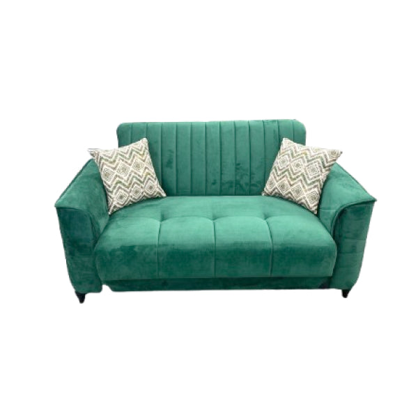 Luxurious Comfort Green Sofa – Elegant and Durable Design