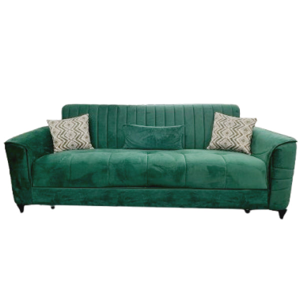 Luxurious Comfort Green Sofa – Elegant and Durable Design
