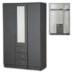 Load image into Gallery viewer, 3 Door Combi Triple Wardrobe
