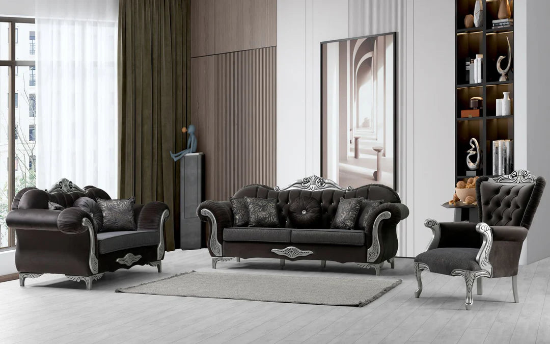 Dynasty Brown Sofa Set (Starting from £600 to £1800)