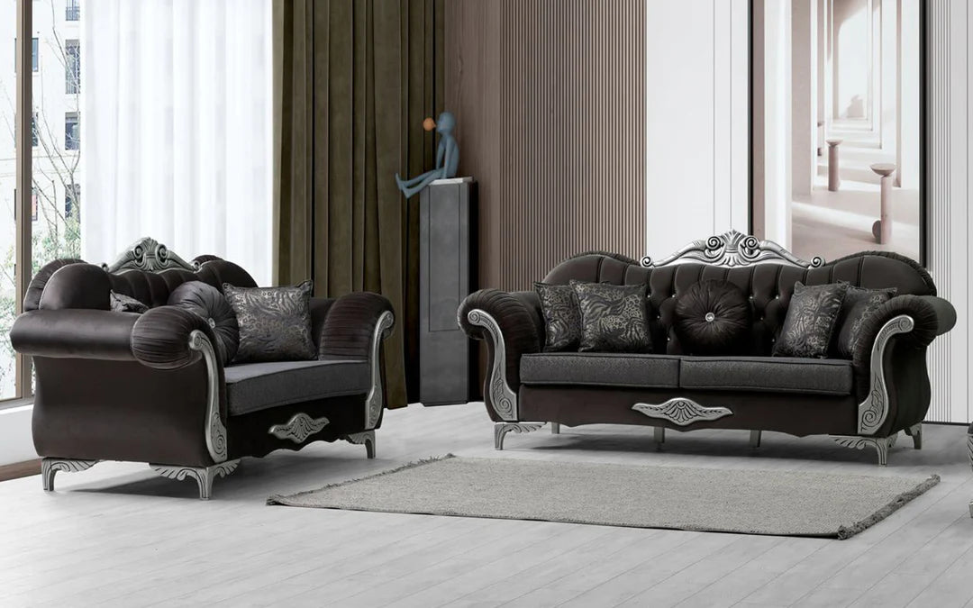Dynasty Brown Sofa Set (Starting from £600 to £1800)