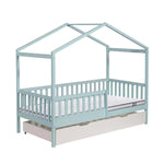 Load image into Gallery viewer, Solid Pine Oak Arch Bed
