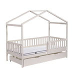 Load image into Gallery viewer, Solid Pine Oak Arch Bed
