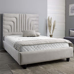 Load image into Gallery viewer, Ivy Upholstered Bed Frame (Starting from £480 to £960)
