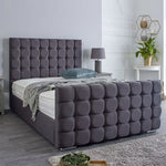 Load image into Gallery viewer, Lauren Upholstered Bed (Starting from £480 to £960)
