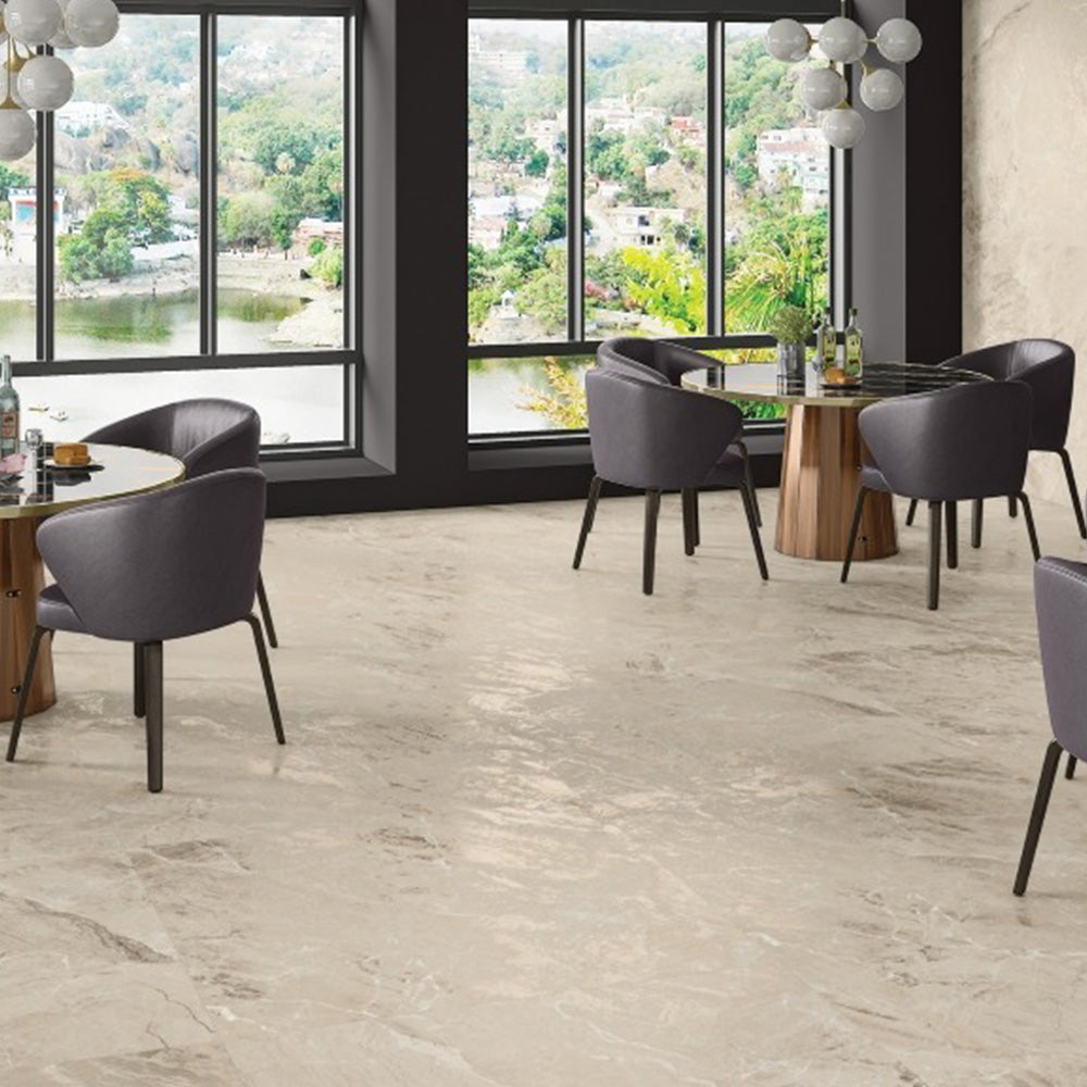 LETINA BEIGE  - 120x120 High Gloss Porcelain Tile