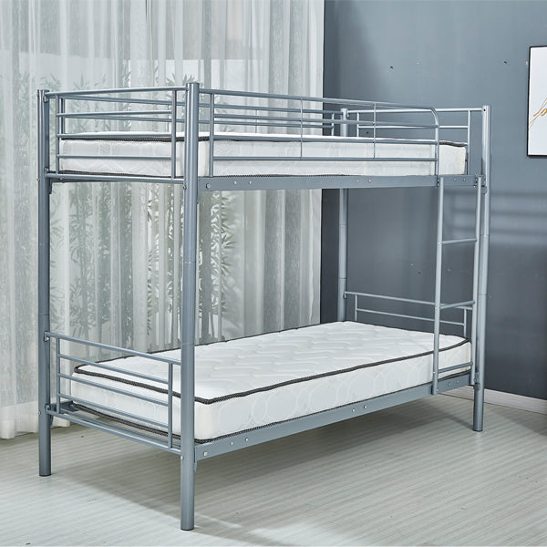 Metal Iron Bunk Bed with Ladder