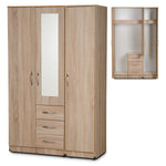 Load image into Gallery viewer, 3 Door Combi Triple Wardrobe
