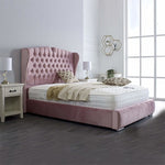 Load image into Gallery viewer, Rosie Bed Frame with Winged Design (Starting from £624 to £780)
