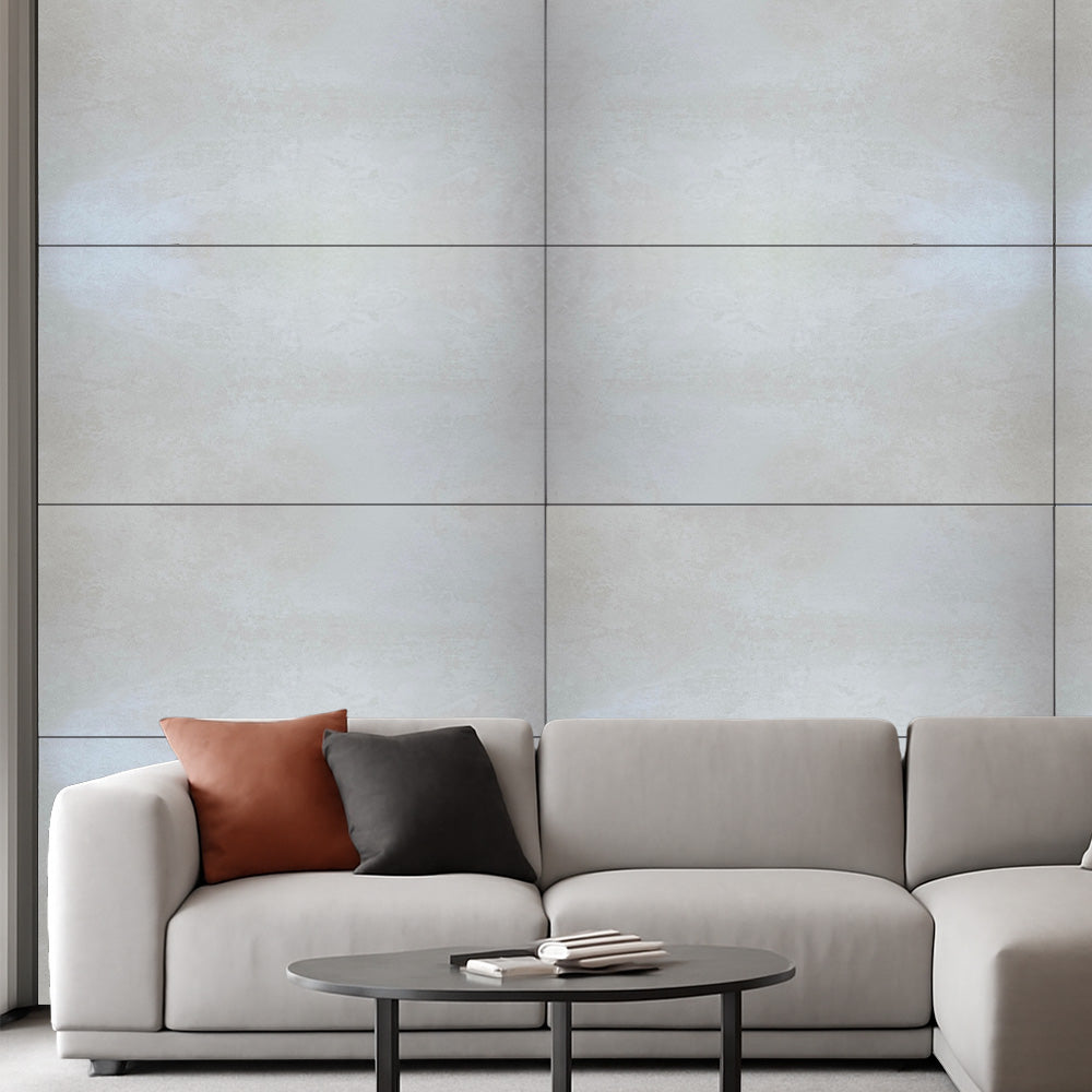 White Stone Satin Matt - 120x60 High Gloss Porcelain Tile