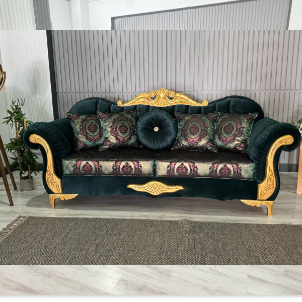 Dynasty Green Sofa Set