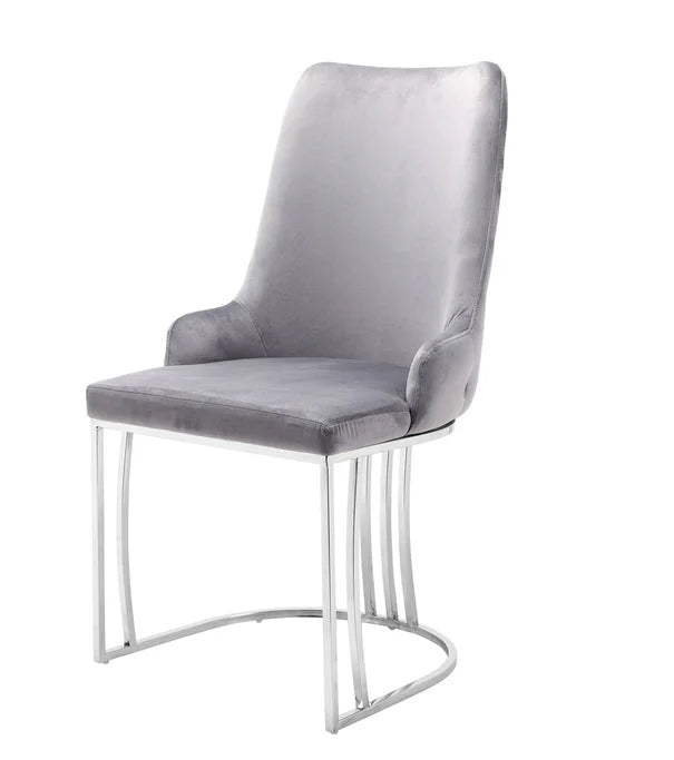 Bruno Faux Velvet Dining Chairs