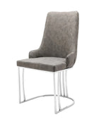 Load image into Gallery viewer, Bruno Faux Velvet Dining Chairs
