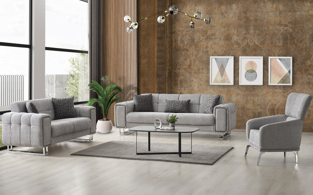 Grey Sofa Set Rose Collection (Starting from £534 to £1380)