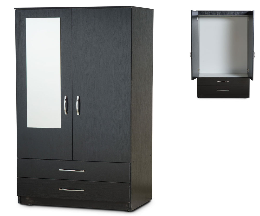 Amoré 2-Door 2-Drawer Gents Wardrobe