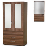 Load image into Gallery viewer, Amoré 2-Door 3-Drawer Gents Wardrobe
